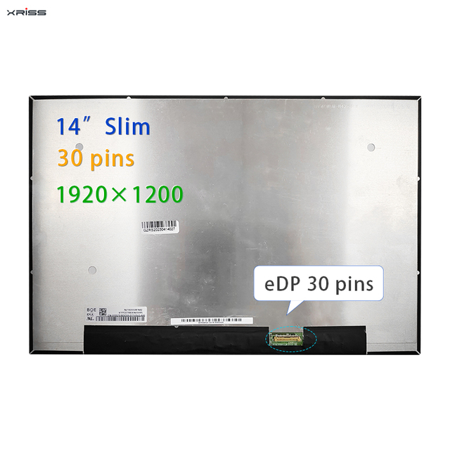 BOE NV140WUM-N42 14.0 Inch Slim Narrow Border 30 Pin Panel Laptop Screen 1920*1200 Fhd Lcd Display