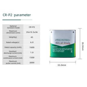 Li/SOC2 Batería de <span class=keywords><strong>litio</strong></span> primaria Er 14250 3,6 V 1200mAh Baterías primarias de <span class=keywords><strong>litio</strong></span> de Mah - Product Image 4