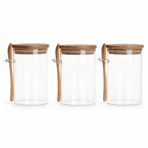 Caratteristica ecologica barattolo di spezie per alimenti <span class=keywords><strong>in</strong></span> vetro borosilicato barattolo di conservazione <span class=keywords><strong>in</strong></span> vetro trasparente - Product Image 2