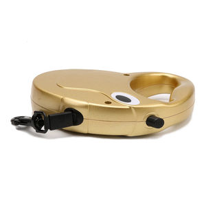 Produk hewan peliharaan terbaru tali anjing kualitas terbaik tali dapat ditarik kalung anjing emas perak kerah <span class=keywords><strong>Harness</strong></span> otomatis memperpanjang tali anjing - Product Image 4