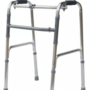 Aluminum Alloy <b>Walker</b> Lightweight <b>Folding</b> Walking Aid For Mobility Support - Product Image 2