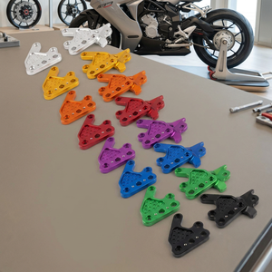 Aluminum Alloy Foot Pegs <b>Bracket</b> for Talaria R MX3/MX4 for Motorcycle Upgrade No Pattern CNC Machined Various Colors Available - Product Image 4