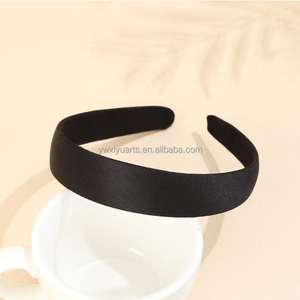 Đen satin Ribbon bao phủ vật làm tóc <span class=keywords><strong>Headband</strong></span> với fascinator lông cho vật làm tóc trang trí - Product Image 3