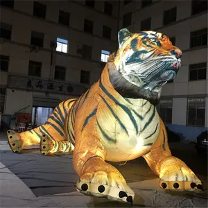 Tigre inflable gigante para publicidad, Hot 2023, oferta