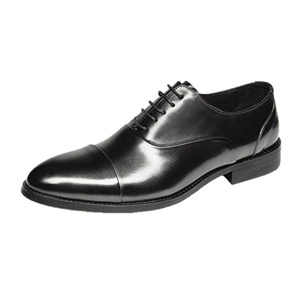 Chaussures Oxford pour hommes en cuir véritable, à bout fermé, imperméables, antidérapantes, légères, pour le bureau, couleur Evergreen - Product Image 2