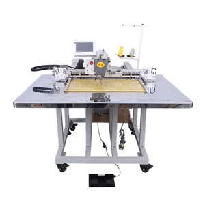 Machine à coudre HUAMEI 60*40 à motif, pour gilet pare-balles imperméable, programmable, configuration à aiguille simple et plate, moteur central - Product Image 2