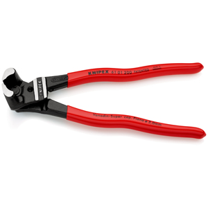 Alicates KNIPEX 61 01 200 SB con filos de corte frontales para pernos de alta fuerza de corte recubiertos de resina sintética - Product Image 2