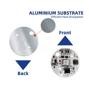 Dc 5V RGB vòng dẫn Hội Đồng Quản trị với 1.5M USB chuyển đổi cáp IR không dây điều khiển từ xa 3 Wát điện áp thấp đầy màu sắc Gradient - Product Image 4