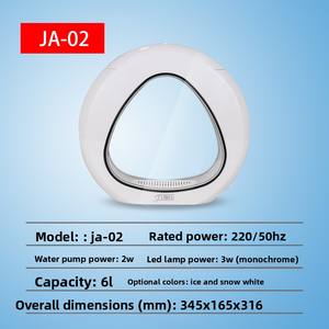 1-Gallon 1,5L Bureauaquarium Betta Visbak Pompfiltratie Eenvoudig Ontwerp Keuken/Woonkamer Plastic Visbak Verpakking - Product Image 5