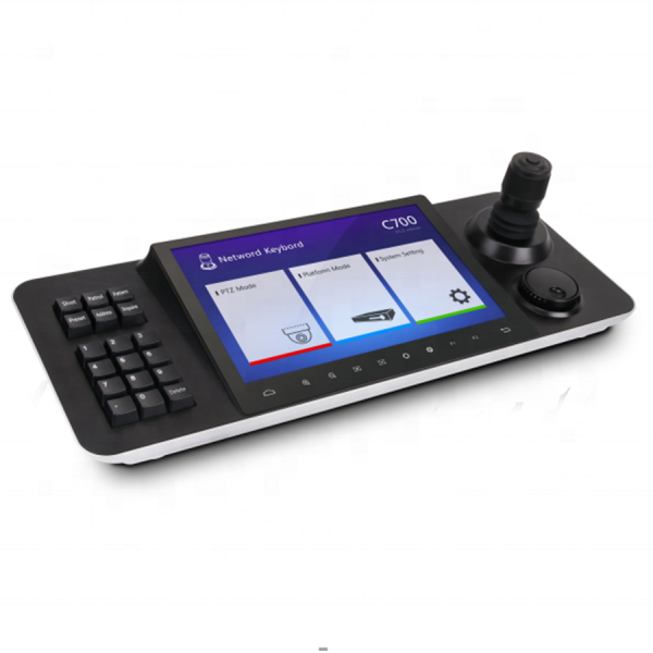 2025 Upgrade 10-inch Touchscreen Ptz Camera Control Keyboard Support H.265/H.264 Decoding with 4D Joystick