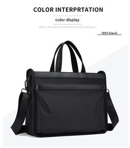 Waterproof Nylon Durable Large Shoulder Men's Briefcase National Zipper Portable <b>Big</b> Beach Flowers Custom Laptop Mat Bag. - Product Image 3