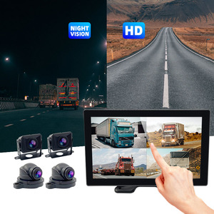 Kit DVR mobile pour véhicule Wemaer ODM/OEM 4 canaux 1080P, caméra de voiture étanche BSD, moniteur IPS 10,1 pouces pour camion, fourgonnette, bus - Product Image 2