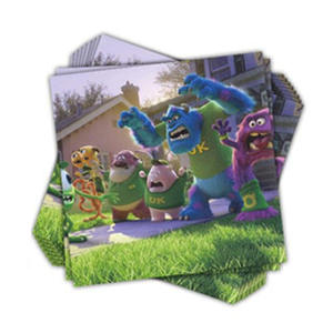 Vajilla Desechable de Alta Calidad al por Mayor con Temática de Monstruos, Vasos de Papel, Platos, Mantel, Decoraciones para Fiestas de Cumpleaños, K2114 - Product Image 3
