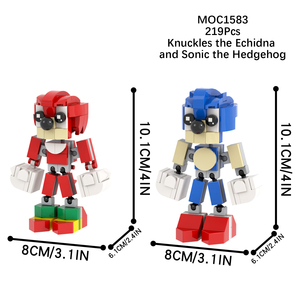 MOC1580-1589ด๊อกเตอร์ช่างไข่เดินโลหะทำจากอิฐม็อดของเล่นเพื่อการศึกษาสำหรับเด็ก - Product Image 3