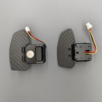 Palettes de changement de vitesse magnétiques en fibre de carbone pour Audi C8 A6 A7 S6 A7 RS6 RS7, accessoires de voiture