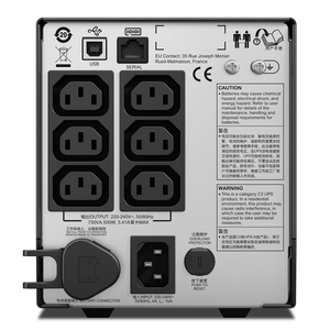 <span class=keywords><strong>APC</strong></span> SMC750I-CH thông minh-<span class=keywords><strong>ups</strong></span> 750VA 500W duy nhất giai đoạn dòng tương tác tinh khiết Sine Wave tháp 230V <span class=keywords><strong>UPS</strong></span> sao lưu cung cấp điện với LCD - Product Image 6