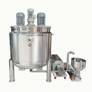 Cuves de mélange à double enveloppe chauffées électriquement de qualité alimentaire pour béton, eau, savon liquide, utilisables en usine - Product Image 3