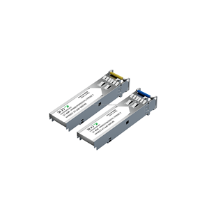 ขายร้อน SFP-T1310/R1550-LC-3KM อะแดปทีฟ 1.25 กิกะบิต LC พอร์ตไฟเบอร์เดี่ยว RJ45 โมดูลรับส่งสัญญาณ - Product Image 1