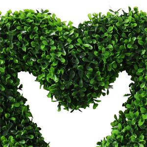 Vente en Gros de Roses Suspendues par Simulation Guirlande de Cœur Plante Artificielle Herbe Fleur Artificielle pour la Décoration de Mariage à la Maison - Product Image 6