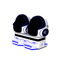 Affaires à faible investissement et à fort profit : Machine de jeu de simulation de mouvement 9D VR Egg Cinema Tickle Simulator pour parc d'attractions intérieur