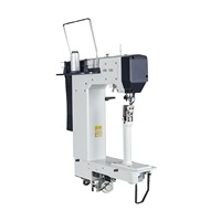 Machine à coudre industrielle robuste pour semelles et tiges de chaussures en cuir – Réparation professionnelle et couture de qualité