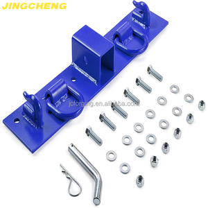 Crochets de fixation pour tracteur, crochets de préhension compacts à visser, anneaux en D de 1/4'' d'épaisseur, crochets de godet de tracteur de 1/2'', pièces personnalisées pour tondeuses à <span class=keywords><strong>gazon</strong></span> - Product Image 4