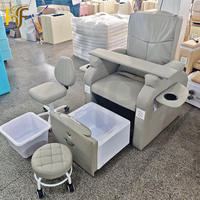 Meubles de salon de manucure de beauté de luxe sans tuyau Whirlpool pompe de décharge pied Spa Massage manucure pédicure chaise