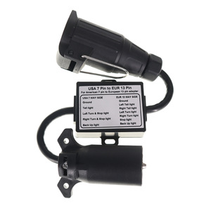 Adaptador de Conector de Remolque de 7 Pines (EE. UU.) a 13 Pines (Europa) para Conversión de Cableado de Remolque de Camiones - Product Image 3