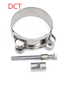 ที่หนีบท่อที-โบลต์สแตนเลสสำหรับงานหนัก ISO9001:2015 <span class=keywords><strong>ISO14000</strong></span> TS16949อุตสาหกรรมที่ได้รับการรับรอง201 304 316ที่หนีบขนาด - Product Image 2