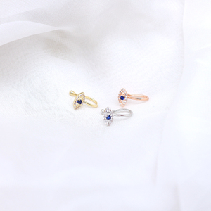 Gaby Body Jewelry Nuevo diseño Devil Eyes Faux Nariz Anillos Sin perforación Latón Nariz Puños <span class=keywords><strong>Aro</strong></span> para fiesta - Product Image 4