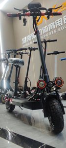 2024 keluaran baru 800w 1000w skuter elektrik kontrol kunci NFC Speaker <span class=keywords><strong>Alarm</strong></span> jarak jauh skuter listrik Off Road 10 inci - Product Image 6