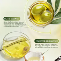 TWG RTS Shampooing et après-shampooing à l'huile d'olive 800 ml, très vendu, rafraîchissant et hydratant, masque capillaire à l'huile d'olive, ensembles de soins capillaires