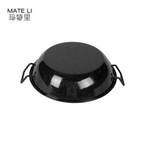 Sartén <span class=keywords><strong>para</strong></span> <span class=keywords><strong>Paella</strong></span> de Acero al Carbono Esmaltado de Alta Calidad, Resistente a la Oxidación, Apta <span class=keywords><strong>para</strong></span> Cocina de Gas, Inducción y <span class=keywords><strong>Fuego</strong></span> Abierto - Product Image 4