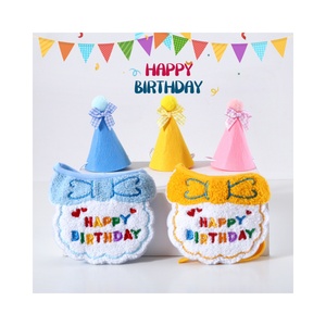 Pañuelos para fiesta de cumpleaños de mascotas, sombrero de corona para fiesta de perros y gatos, accesorios para disfraces - Product Image 2