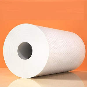 タオルキッチンティッシュペーパー工場卸売卸売環境にやさしい使い捨てレイジーラグウェットドライペーパー - Product Image 1