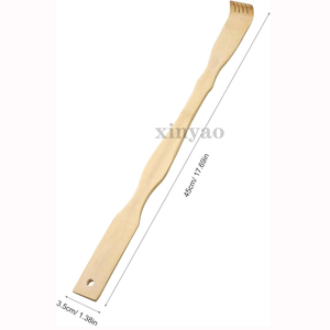 Деревянная бамбуковая щетка-чесалка для спины с длинной ручкой и возможностью нанесения логотипа, для домашнего использования, снимает зуд - Product Image 6