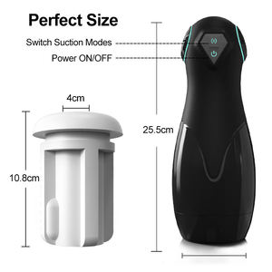 Fellation automatique succion profonde Masturbation tasse Vaginal mâle masturbateurs Oral Pussy Sex Toys pour hommes adultes autres masseur 18 + - Product Image 5