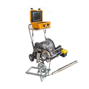 Cámara de inspección de pozos profundos de 55mm con carro de enrutamiento de Cable modelo IP68 cámara de pozo impermeable 200m - Product Image 2