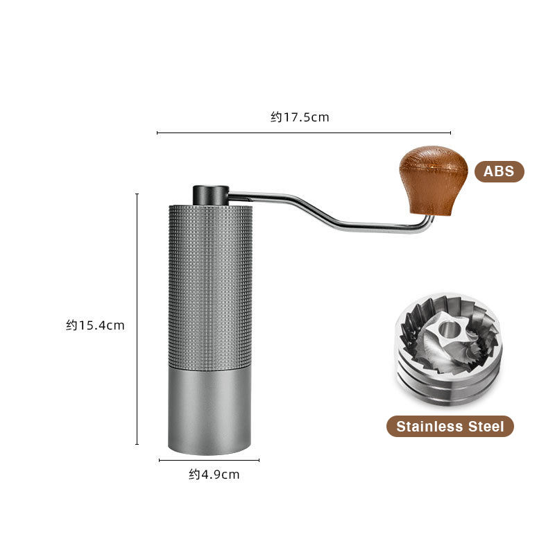 Stainless Steel + ABS knob