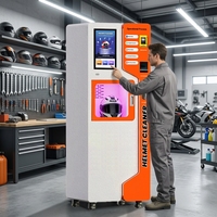 Machine de nettoyage automatique pour casque de moto, petite machine de lavage de casque de haute qualité