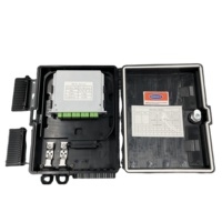 16-Core FTTH Fiber Distribution Box IP65 POE GSM ABS+PC Material 1 Year Warranty for Telecom