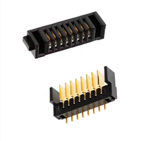 Connecteur de batterie à lame droite 6 broches pas de 2,0 mm, vente directe usine, pour serrure à empreinte digitale, connecteurs de batterie au lithium, boîtiers de câbles