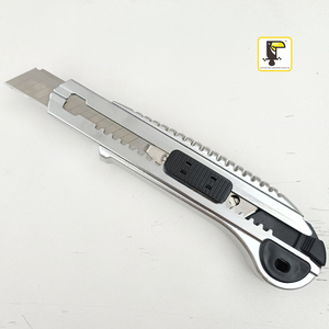 Cuchillo deslizante de 18mm de alta resistencia, cuchilla de carga automática, cortador de utilidad con 5 uds. - Product Image 5