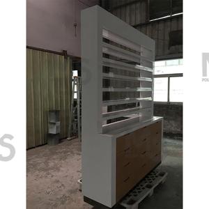 Gabinete de partición portátil blanco moderno de alta calidad para diseño de interiores para tienda de uñas dormitorio Hotel supermercado Baño - Product Image 3