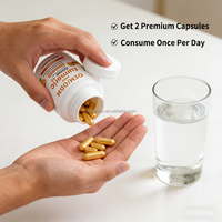 Complément alimentaire OEM pour améliorer l'humeur et soulager le stress avec extrait de safran, ashwagandha, rhodiola rosea, curcuma, curcumine, poivre noir