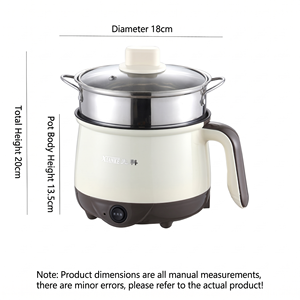 Oferta por Tiempo Limitado <span class=keywords><strong>Olla</strong></span> Eléctrica de Cocina Multifuncional para Cocer y Cocinar al Vapor Electrodoméstico para el Hogar - Product Image 6