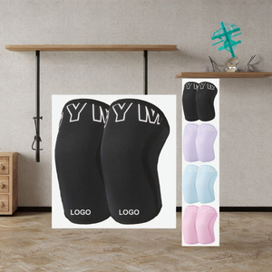 Rodilleras de Neopreno de 7mm de Grosor para Levantamiento de Pesas, Protección Profesional Suave con Logotipo Personalizado 2026 - Product Image 3