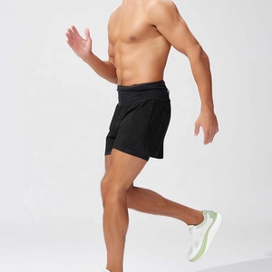 Shorts de <span class=keywords><strong>trail</strong></span> running à prix de gros, style 2-en-1 <span class=keywords><strong>avec</strong></span> doublure, longueur courte, pour sports de plein air - Product Image 1