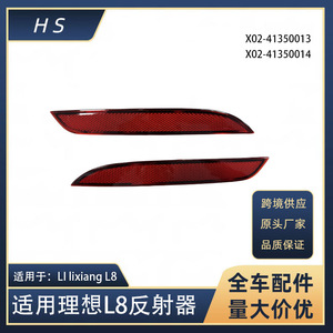 Réflecteur de pare-chocs arrière Hantis X02-41350013 pour Li Lixiang L8, rectangulaire, plat, convexe, LED 5050 - Product Image 5