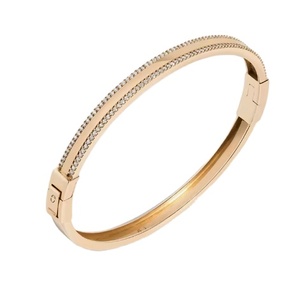 <strong>Bangle</strong> <strong>Bracelet</strong> 18k Real Gold Yellow Gold 5mm Vintage Man Diamonds Custom Hiphop Luxury Jewelry Hot Selling Cool Gift Original - Product Image 2